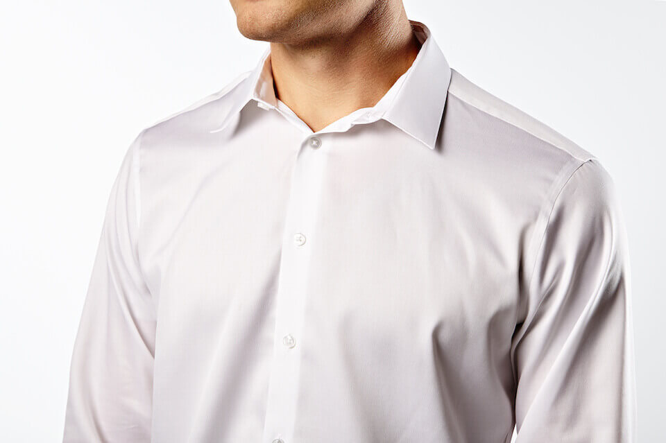 With the Mr. Davis Tone Undershirt, your undershirt doesn't show through your dress shirt - it's an invisible undershirt.